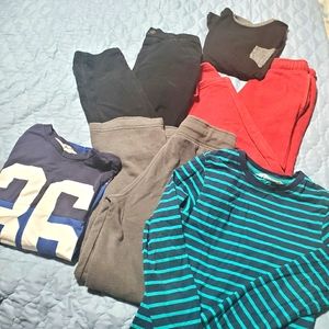 3 t-shirts, 3 pants for boy.